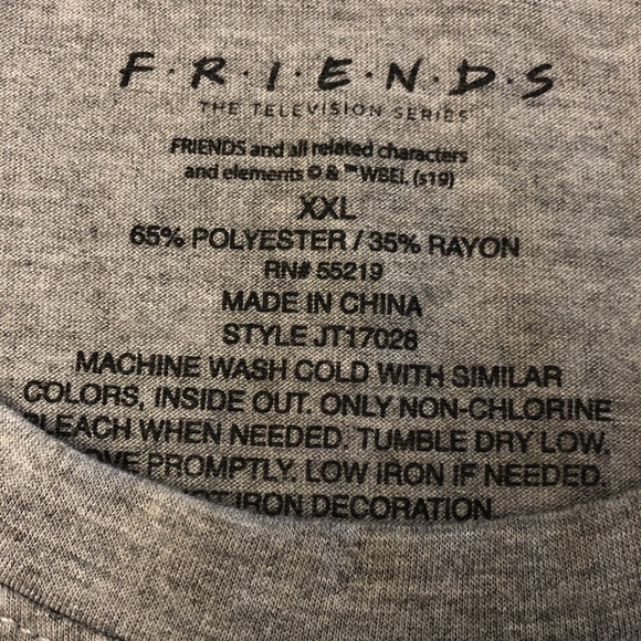 Friends Central Perk Short Sleeve Graphic Tee - Picture 3 of 8